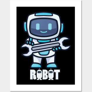 Robot Posters and Art